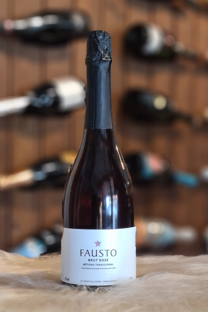 Espumante Dr. Fausto de Pizzato - Rosé Brut